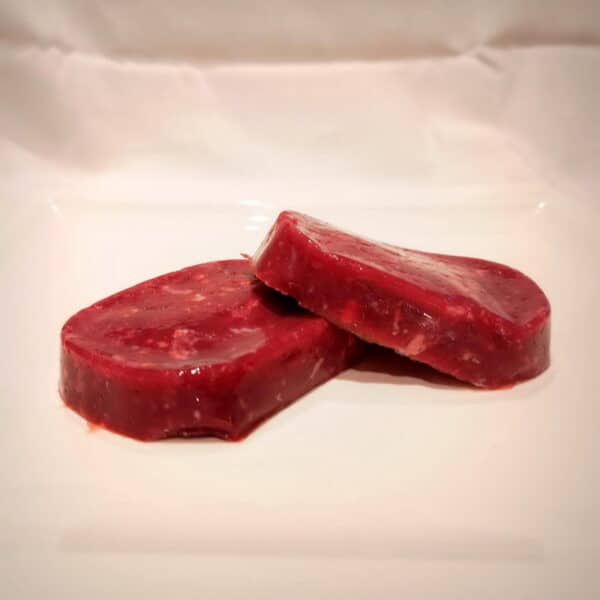 Photo de steaks hachés de boeuf 125 grammes de la Ferme de Vers
